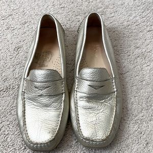 Cole Haan Gold drivers size 8